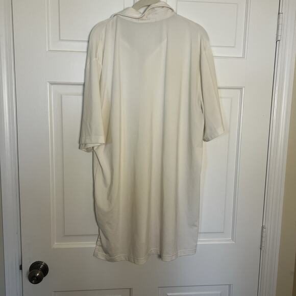 Ralph Lauren RLX Golf Polo Cream Moisture Wicking Sz Large Sporty Outdoors - Picture 5 of 7